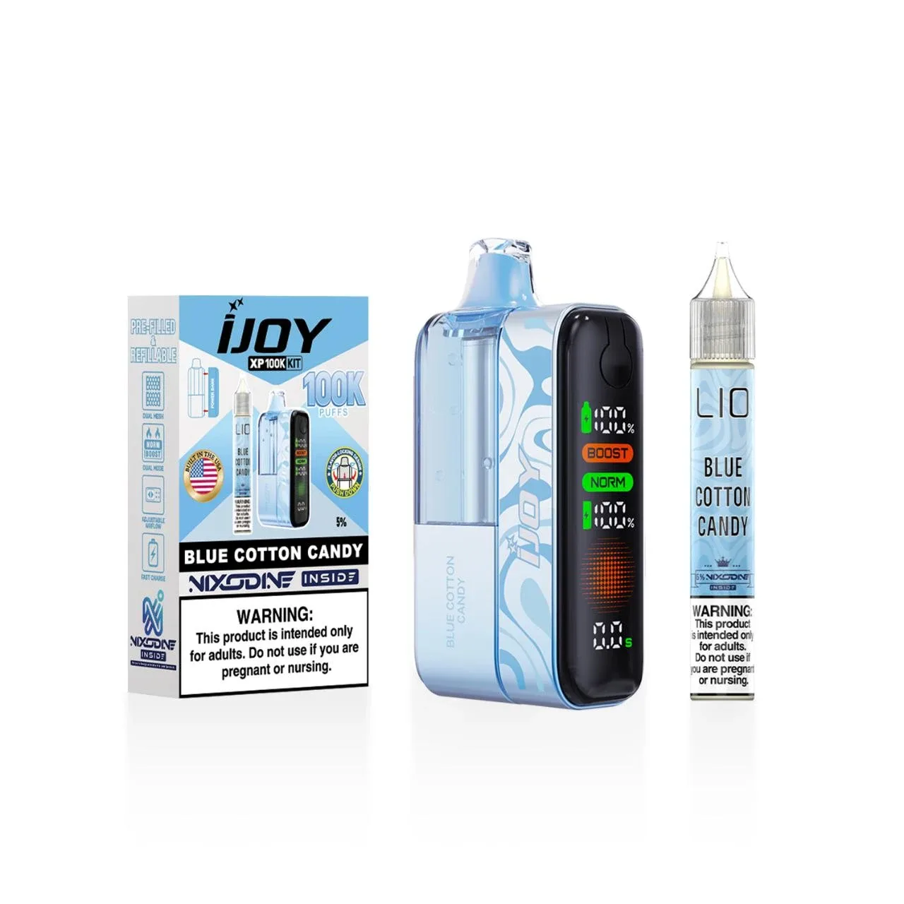 IJoy XP100K Nixodine Disposable Kit 15ml Bottle | 100K Puffs