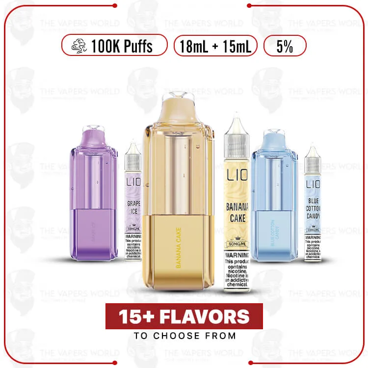iJoy XP100K Puffs Disposable Pod 18mL + 15mL Bottle