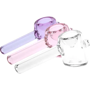 Illusory Reflections Glass Hammer Steamroller - 3.75" / Colors Vary
