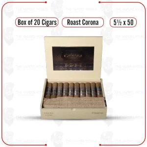 Infused Cigars: Cafeina Medium Roast Corona 5.5×50 Box of 20 Cigars