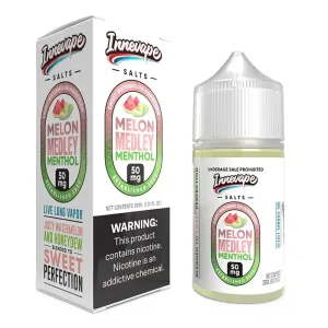 Innevape Melon Medley Menthol Nic Salt Vape Juice 30ml (100% off)