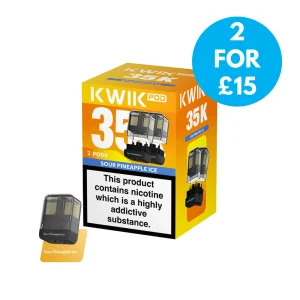 Innokin kwik 35k 20mg (2%) Refill Pack