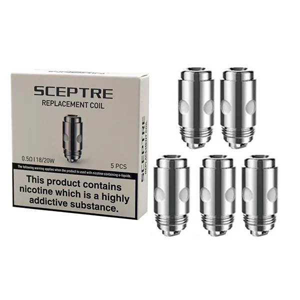 Innokin Sceptre S Replacement Coils 0.25Ω/0.5Ω/MTL0.65Ω/1.2Ω - Image 2