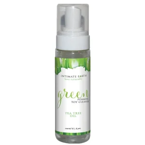 Intimate Earth Green Foaming Toy Cleaner w Tea Tree Oil 6.3 oz