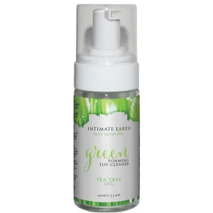 Intimate Earth Green Foaming Toy Cleaner wTea Tree Oil 3.4