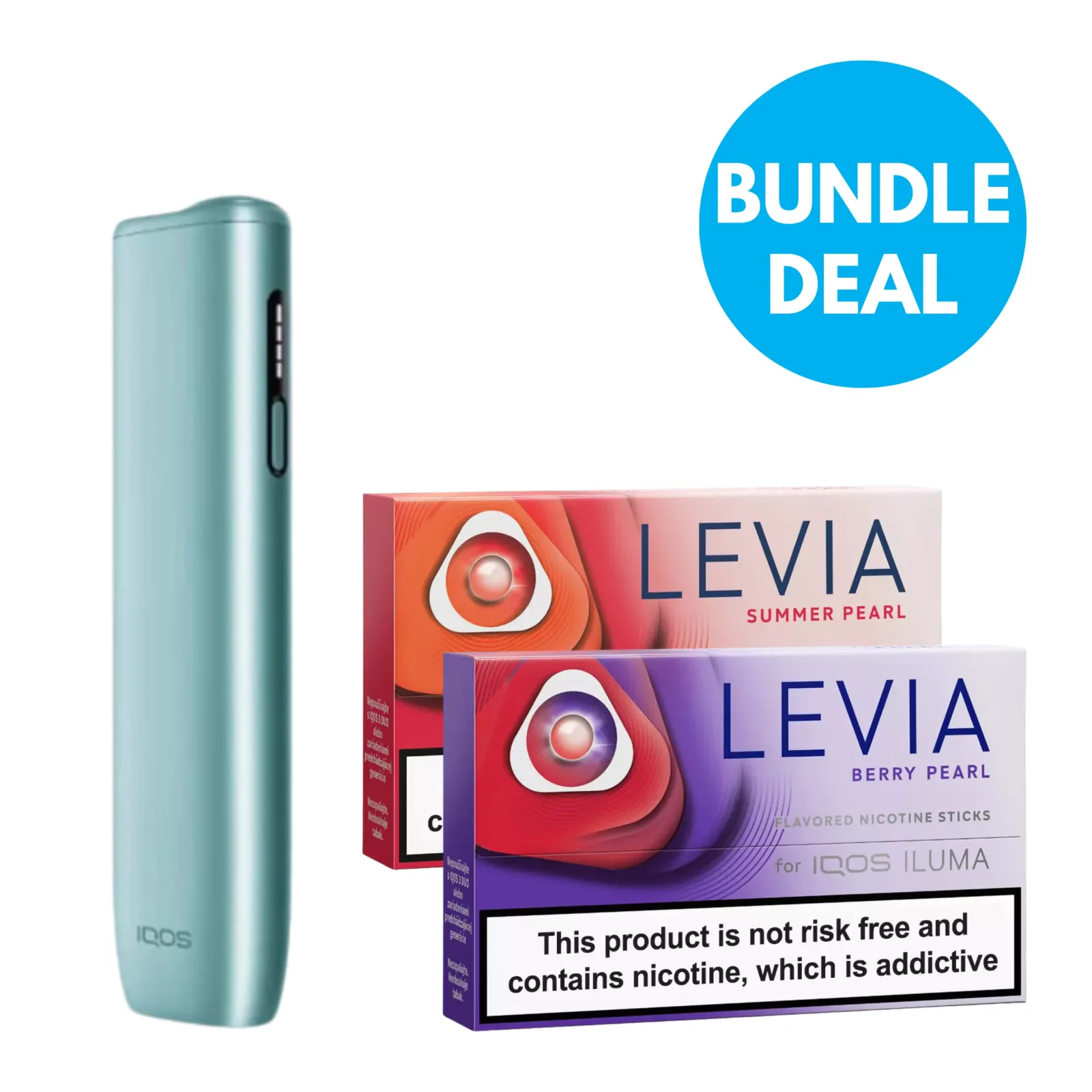 IQOS Iluma I One Heated Tobacco Device Levia Bundle