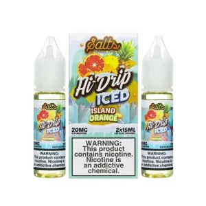 Island Orange Iced Salt | Hi Drip