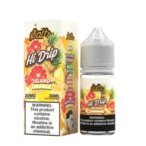 Island Orange Nic Salt Vape Juice 30ml