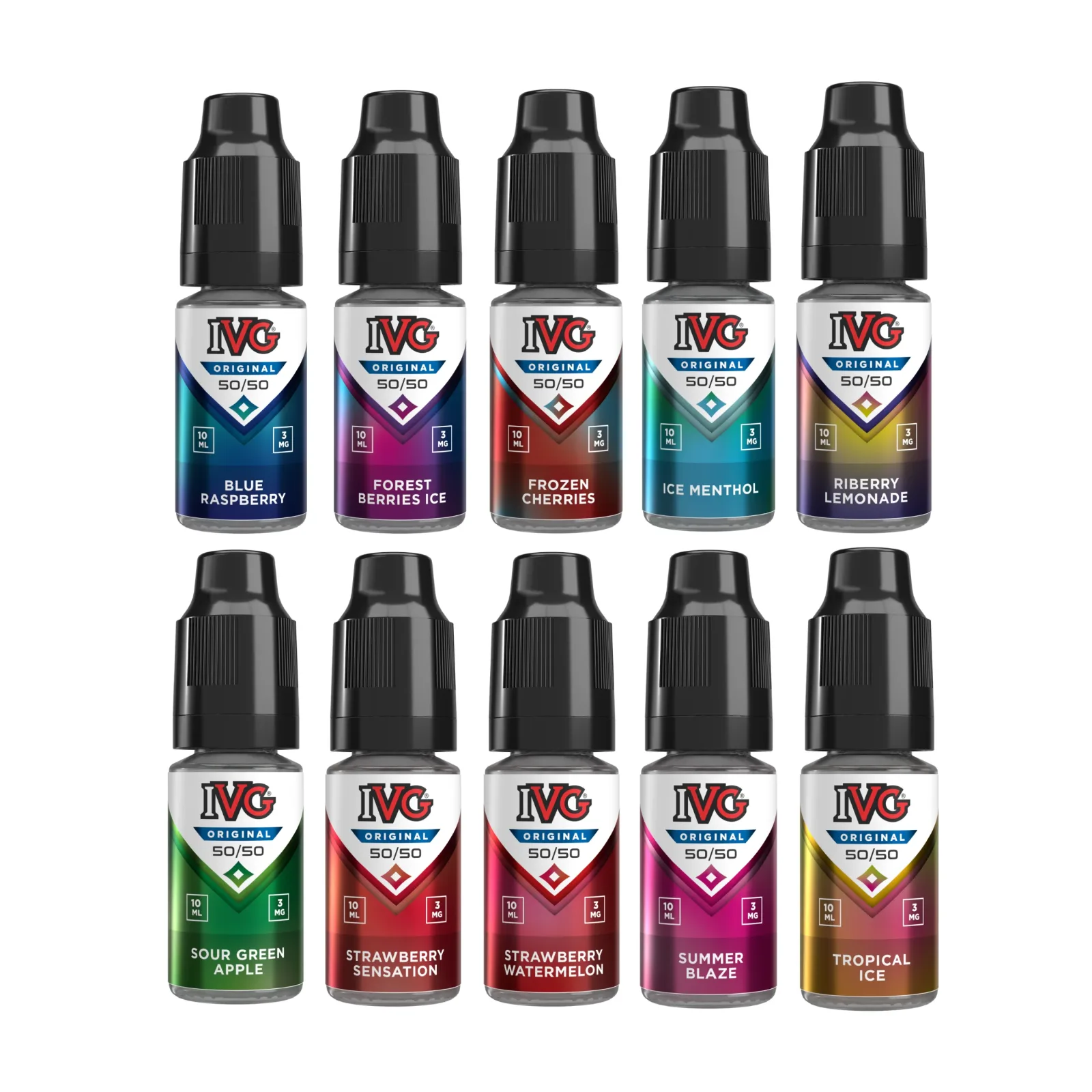 IVG E-Liquid 50/50 Freebase 3mg (0.3%) - Image 2