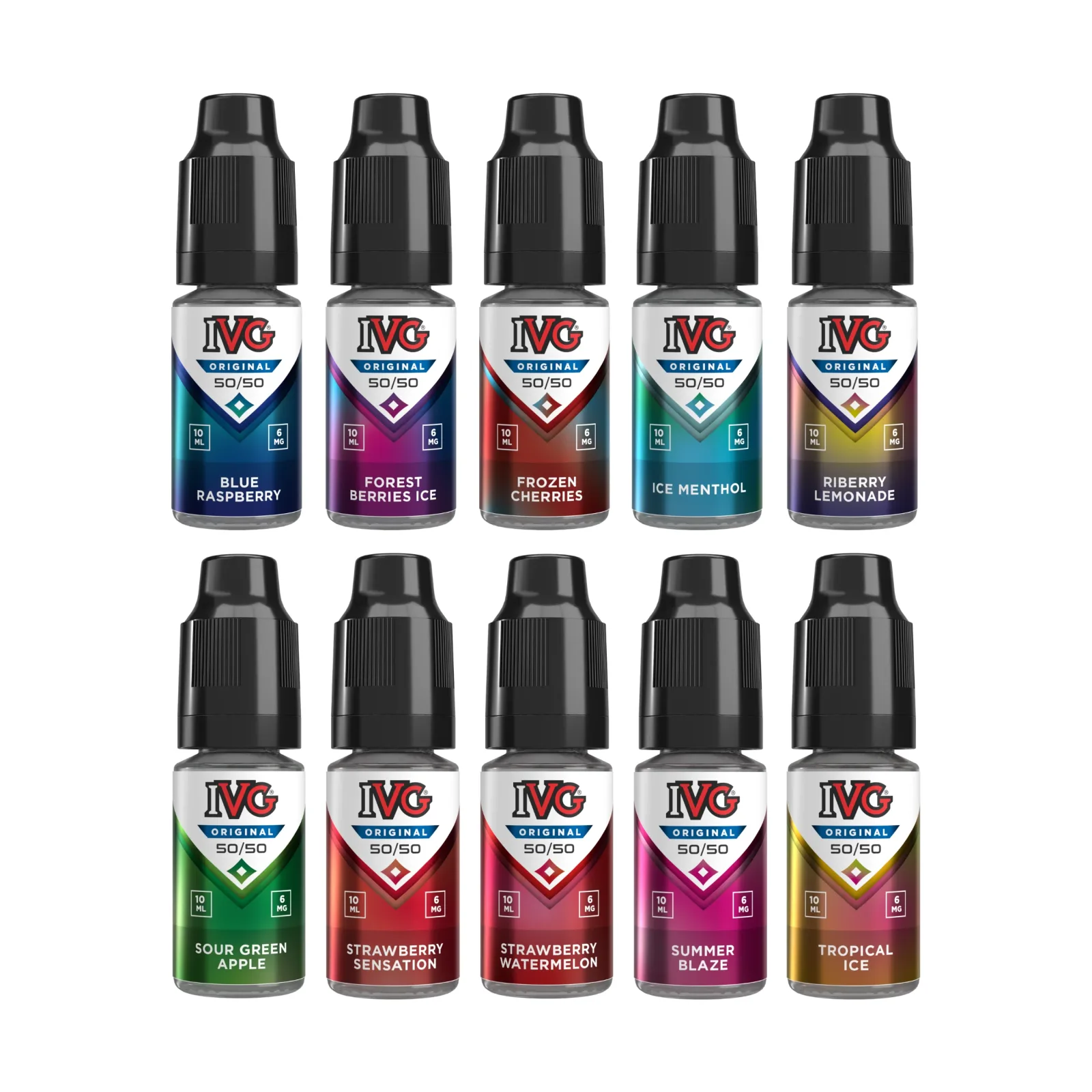 IVG E-Liquid 50/50 Freebase 6mg (0.6%) - Image 2
