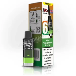 IVG SAVR Kiwi Passionfruit Guava Prefilled Pod