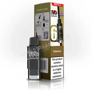IVG SAVR Tobacco Prefilled Pod