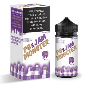 Jam Monster PB&J 100ml Vape Juice - 3MG