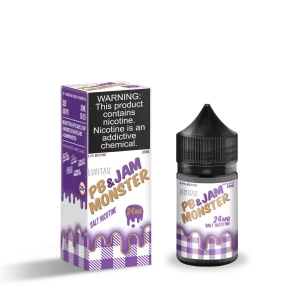 Jam Monster Salts PB&J 30ml Nic Salt Vape Juice - 48MG