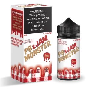 Jam Monster Strawberry PB&J 100ml Vape Juice