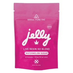 Jelly Live Resin KO Blend Gummies 5000MG