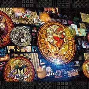 Jigsaw Puzzle Kingdom Hearts/20Th Anniversary Stained Glass 1000 Piece (D-1000-098)