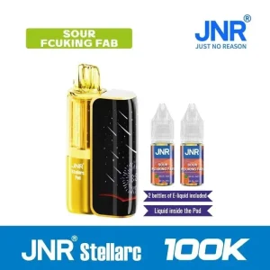 JNR Stellarc 100K Disposable Kit (5%, 100000 Puffs) - Sour Fcuking Fab
