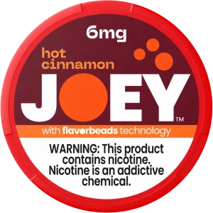 JOEY Hot Cinnamon Nicotine Pouches 6mg (5 Pack)