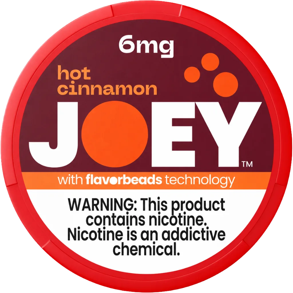 JOEY Hot Cinnamon Nicotine Pouches 6mg (5 Pack)