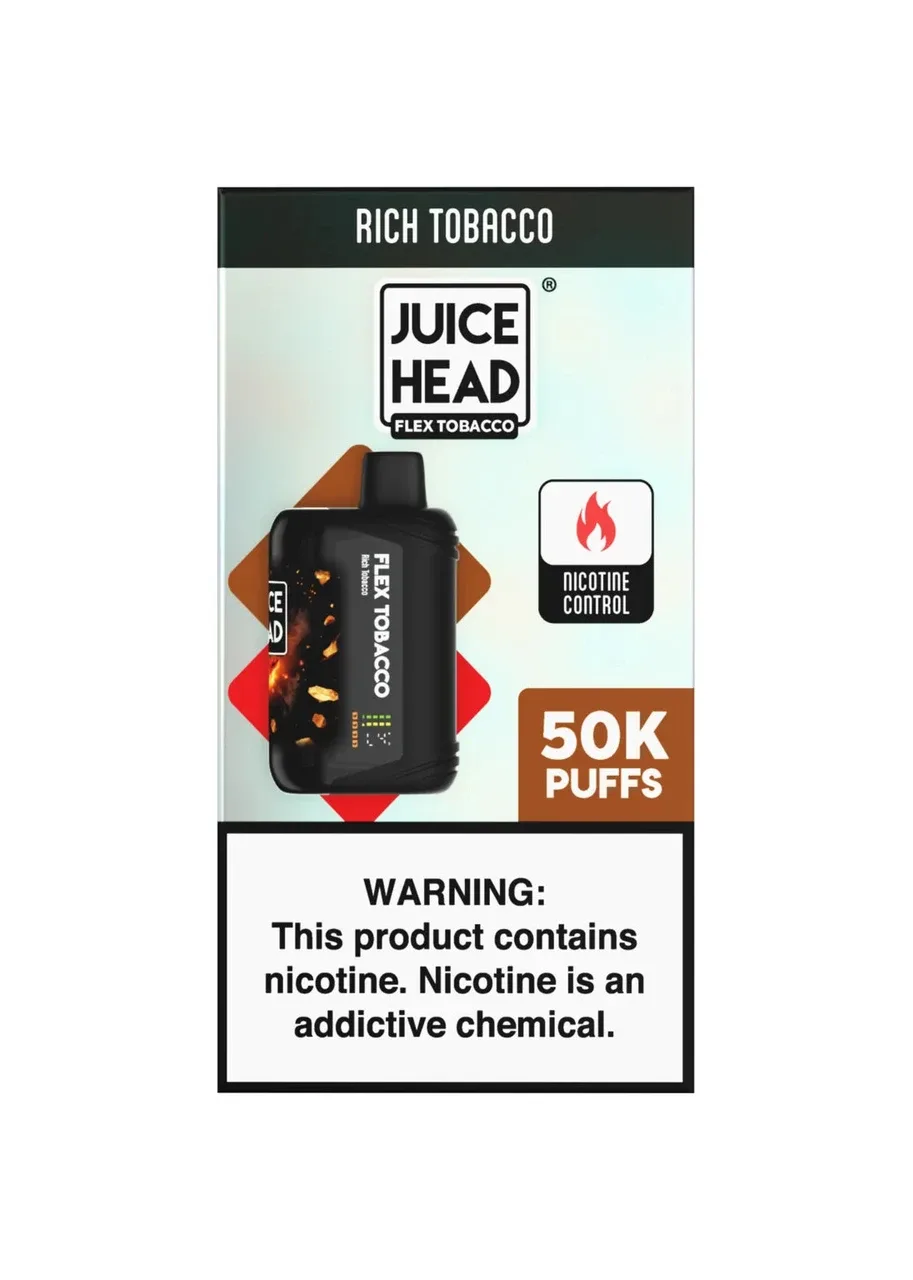 Juice Head Flex 50K: Rich Tobacco