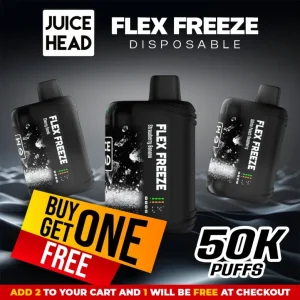 Juice Head Flex Disposable | 50K Puffs - Buy 1 Get 1 Free