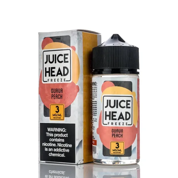 Juice Head Freeze E-Liquid – Guava Peach Freeze – 100ml