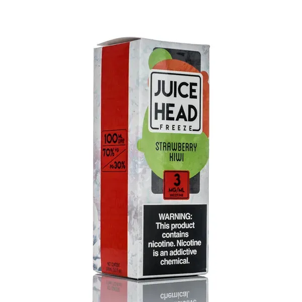 Juice Head Freeze E-Liquid – Strawberry Kiwi Freeze (Kiwi Berry Freeze) – 100ml - Image 2