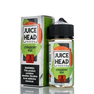 Juice Head Freeze E-Liquid – Strawberry Kiwi Freeze (Kiwi Berry Freeze) – 100ml