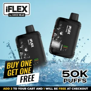 Juice Head IFlex Disposable | 50K Puffs - Buy 1 Get 1 Free