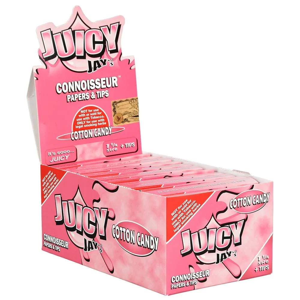 Juicy Jay's Connoisseur Papers + Tips | 1 1/4 | 32pc | 24pk - Image 2