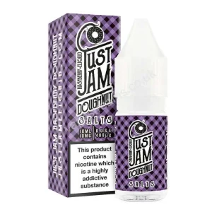 Just Jam Raspberry Doughnut Nic Salt E-Liquid