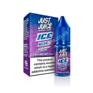 Just Juice Ice Blackcurrant & Lime Nic Salt E-Liquid