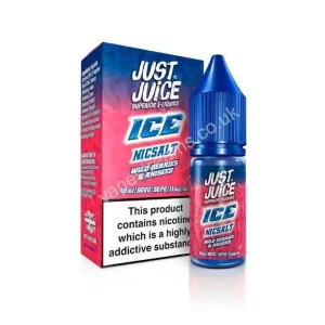 Just Juice Ice Wild Berries & Aniseed Nic Salt E-Liquid