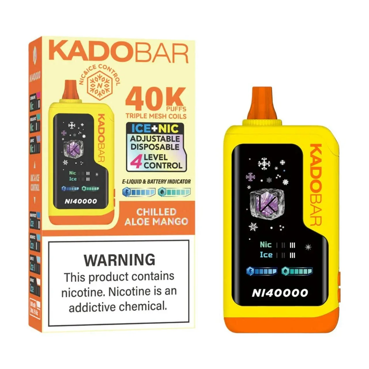 Kado Bar NI40K Disposable | 40k Puffs