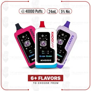 Kado Bar NI40K Ice Nic Control Disposable Jam Edition