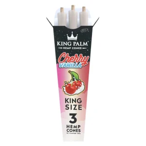 KING PALM HEMP CONES 3 COUNT | Pack of 1