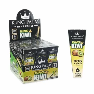 KING PALM HEMP CONES | Pack of 30 - 3 COUNT