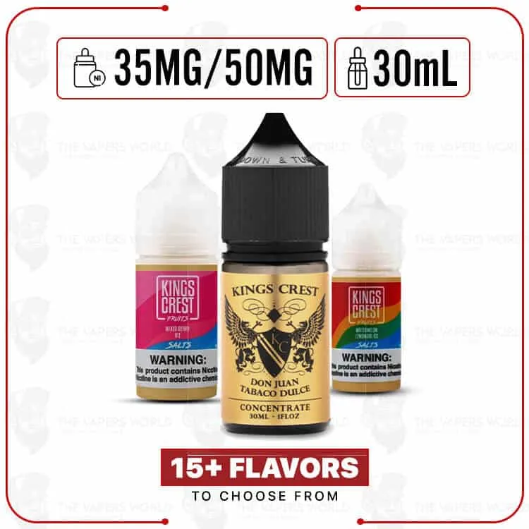 King’s Crest Salt 30ml E-Juice