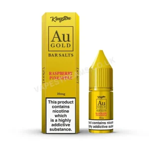 Kingston Au Gold Raspberry Pineapple Nic Salt E-Liquid