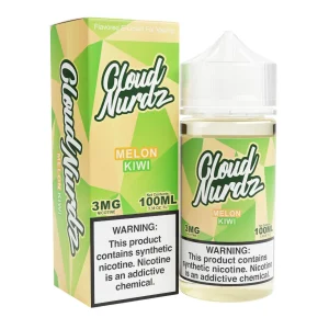 Kiwi Melon Synthetic Nicotine 100ml E-Juice | Cloud Nurdz