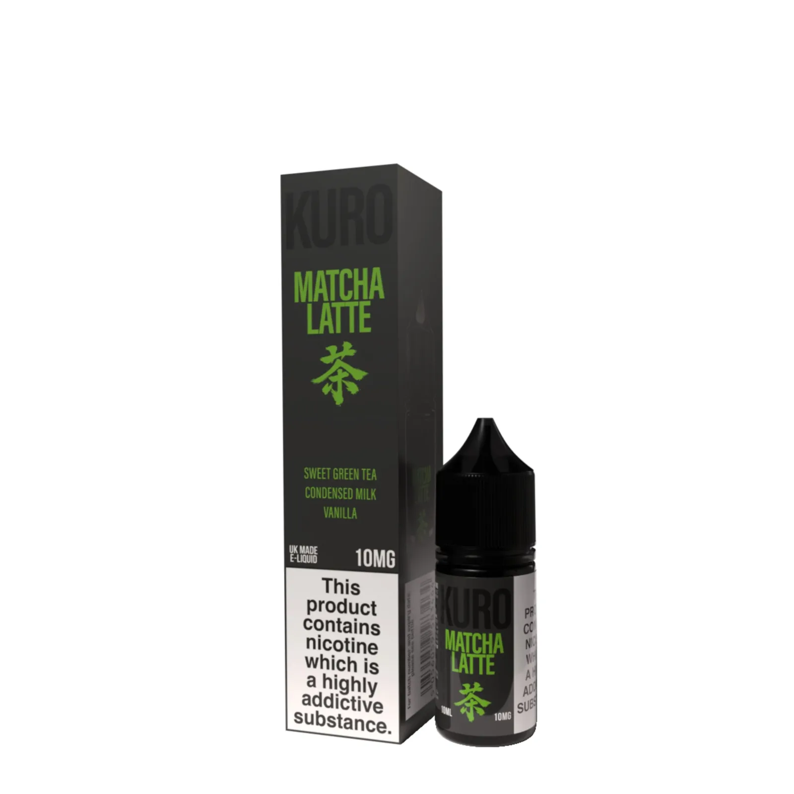 Kuro 20mg (2%) Nic Salt E-liquid 10ml - Image 2