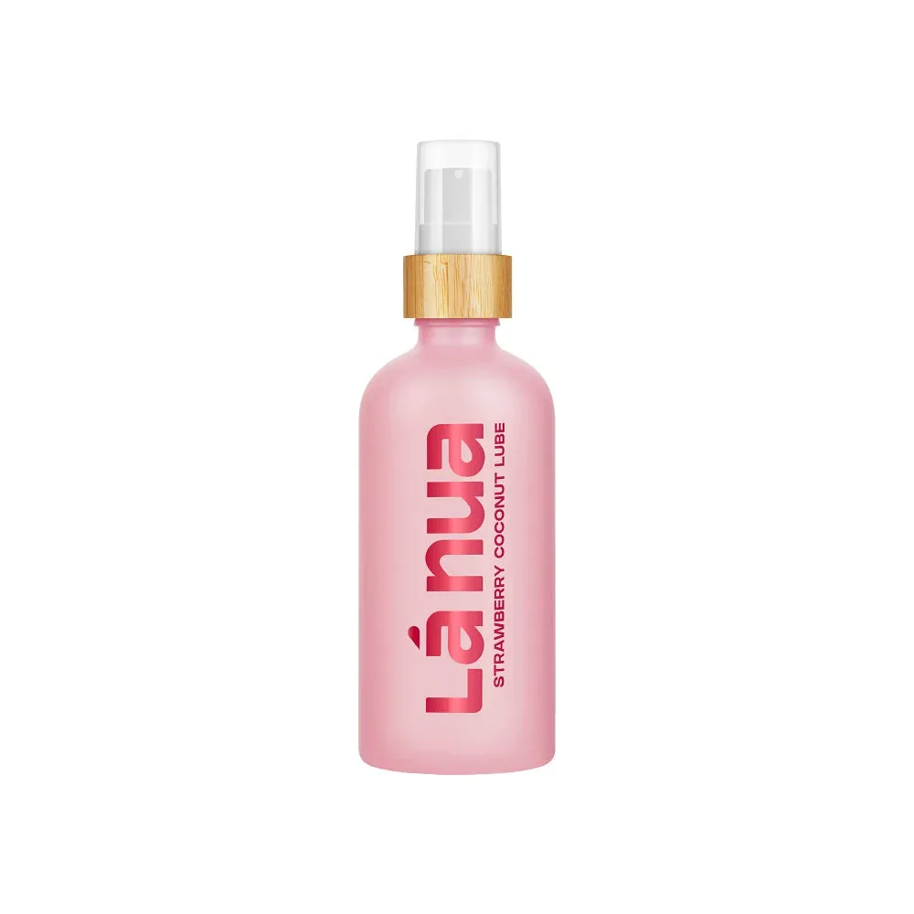 La Nua Strawberry Coconut Water-Based Lubricant 3.4 oz. - Image 2