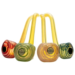 LA Pipes "Flaco" Skinny Glass Sherlock Pipe