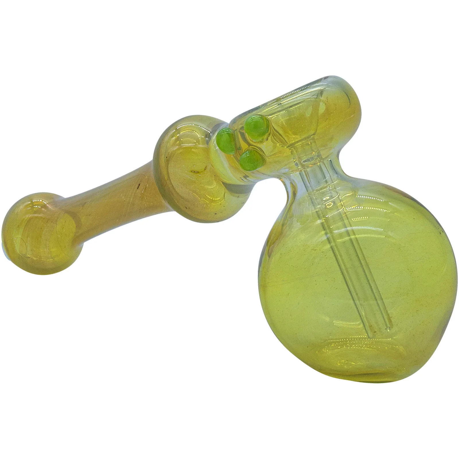LA Pipes "Silver Hammer" Fumed Hammer Bubbler Pipe (Various Colors) - Image 2
