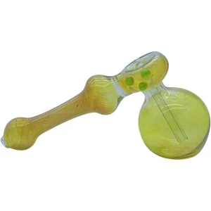 LA Pipes "Silver Hammer" Fumed Hammer Bubbler Pipe (Various Colors)