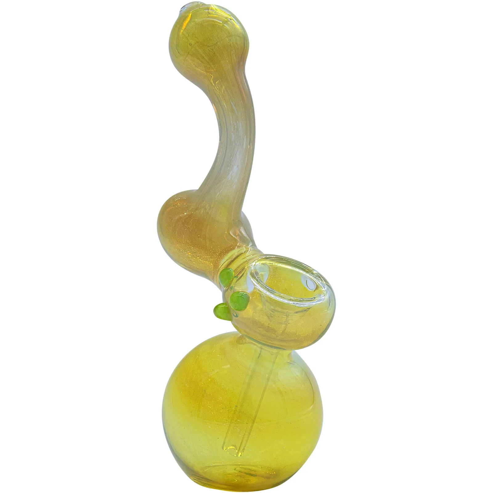 LA Pipes "Silver Sherlock" Fumed Sherlock Bubbler Pipe (Various Colors) - Image 2