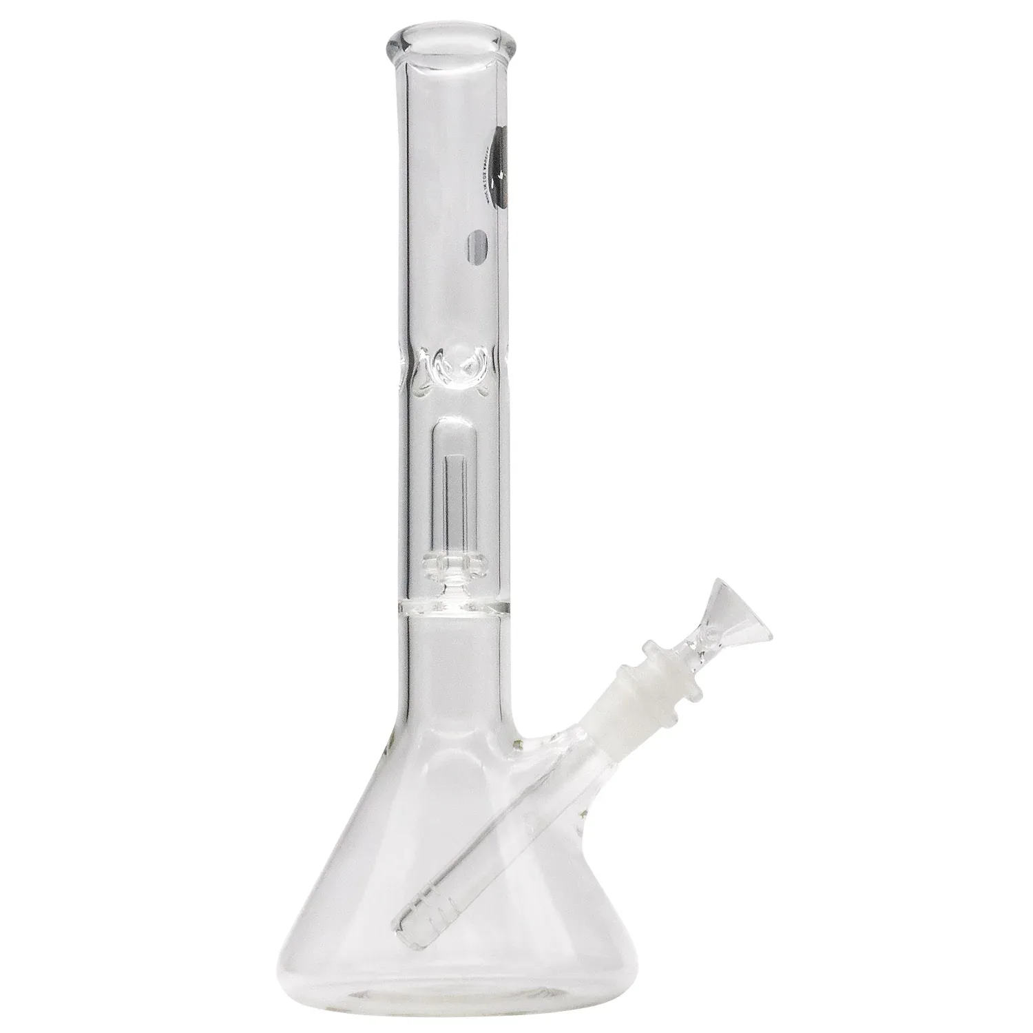LA Pipes Single or Double Showerhead Perc Beaker Bong - Image 2