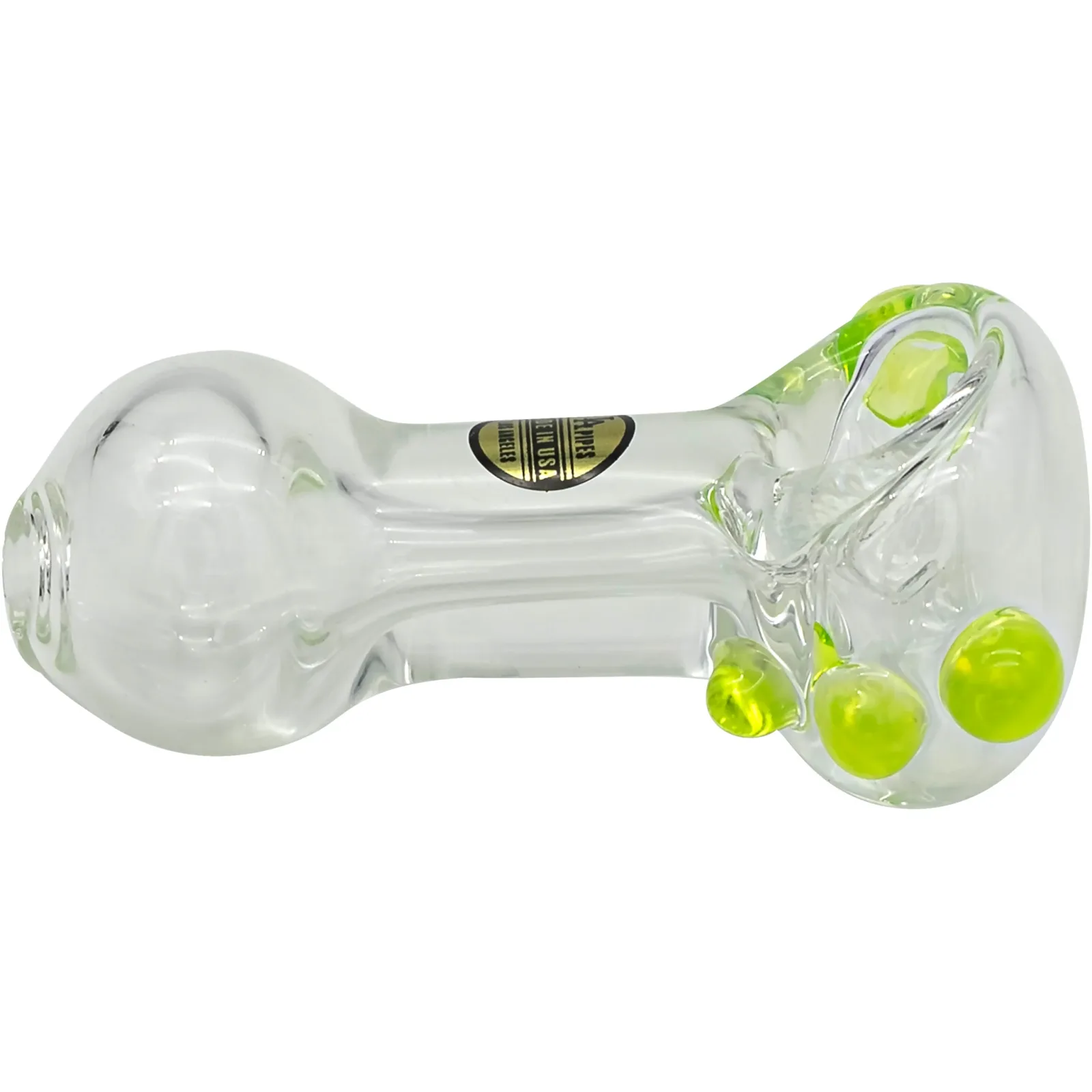 LA Pipes Thick Glass Spoon Pipe - Image 2