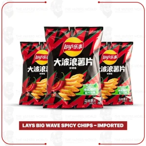Lays Big Wave Spicy Chips – Imported